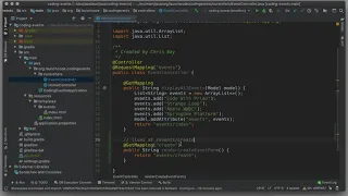 Java Coding Events 1 2 Display Form
