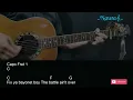 Muscadine Bloodline - One Man War Guitar Chords Lyrics