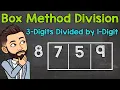 Box Method Division 3-Digits Divided by 1-Digit Math with Mr J
