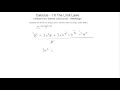 Calc 1 6 WebAssign - Limit Laws