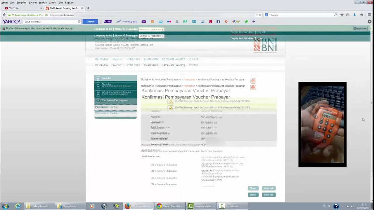 Cara Beli Token Listrik Pakai BNI Mobile Banking | Isi Pulsa Listrik Dengan Mudah