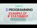 Example of IF statement part 12