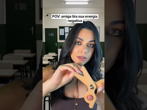 POV: amiga tira sua energia negativa #asmr #humor #comedia