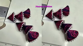 কাপড়ের টারসেল কাটিং ও সেলাই।। Fabric Tarsel Cutting & Stitching