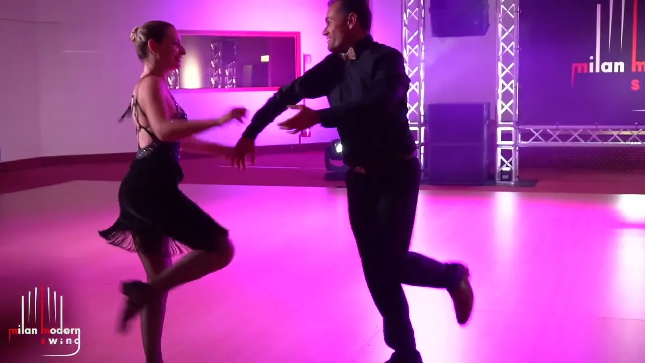 Milan Modern Swing 2019 Pro Show Classic Routine   Alexandre Peducasse & Christelle Antenucci