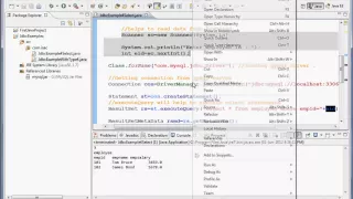 CoreJava Chapter 54 - HandsOn JDBC Example Select ResultSet MetaData DB MetaData