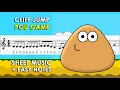 Download Lagu Cliff Jump - Pou OST | Sheet Music with Easy Notes for Recorder, Violin + Backing Track