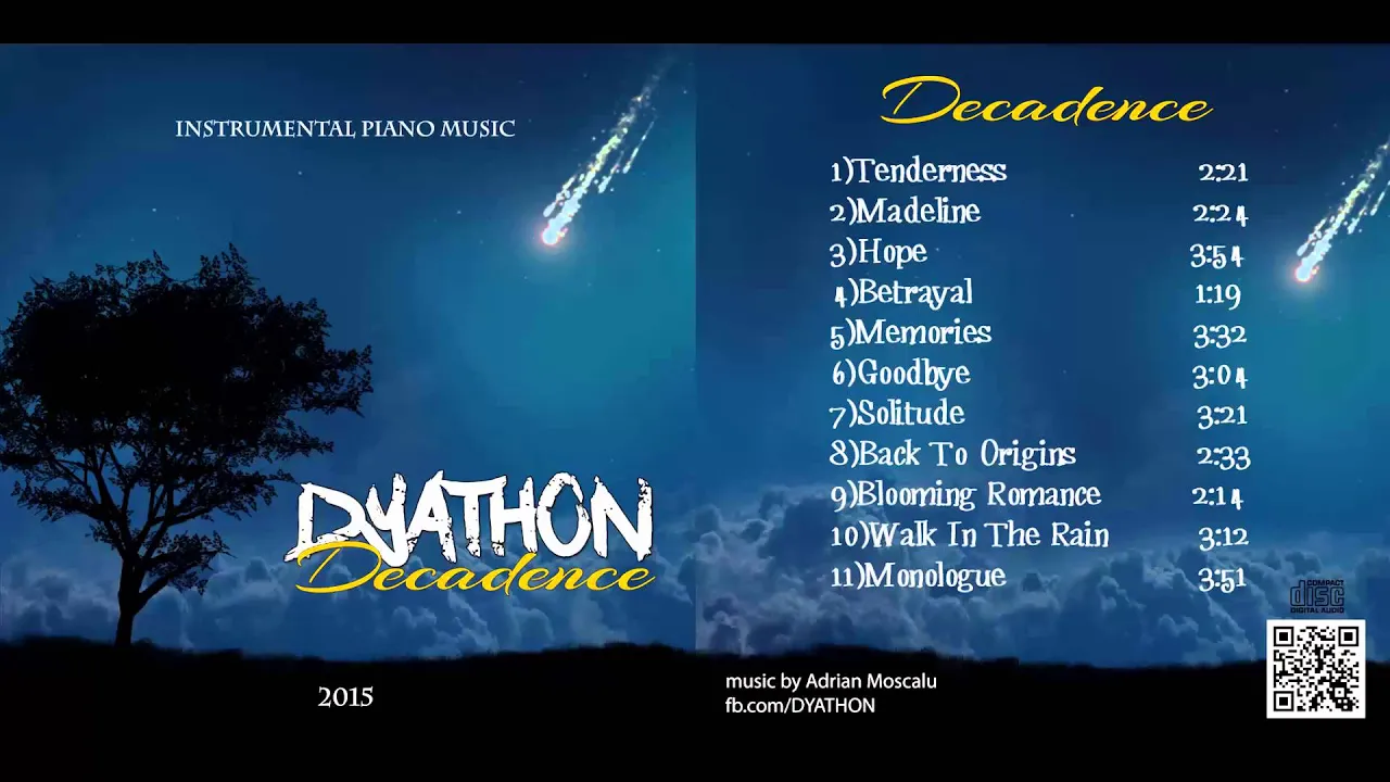 DYATHON - Decadence [Full Album][Instrumental Piano Music]