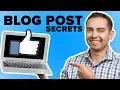 How to Write the Perfect Blog Post