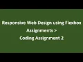 Coding Assignment 2 Assignments Responsive Web Design using Flexbox NxtWave CCBP