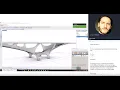 Grasshopper Introduction to Kangaroo and algorithmic modelling of Musmeci Bridge