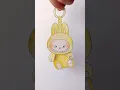 DIY Hanging paper doll Labubu #handmade #diy #diyideas #craft #craftideas #labubu