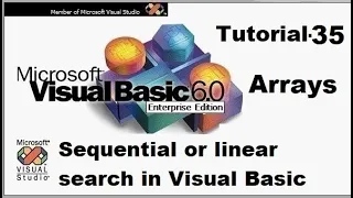 Sequential search or linear search in visual basic programming Tutorial 35