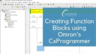 Creating Function Blocks using Omron s CxProgrammer