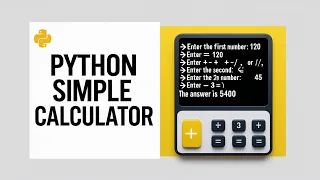 Python Project 2 Simple Calculator Beginner-Friendly Tutorial