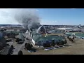 Intentional burn drone footage 1 - Beaver Dam