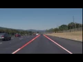 Lane detection using OpenCV and Python 3