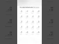 2 digit multiplication worksheet