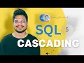 SQL Cascading On Update Cascade On Delete Cascade Drop Cascade Cascade Actions Types