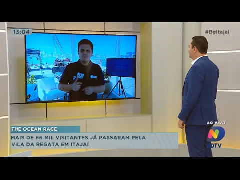 Mais de 66 mil visitantes já passaram pela Vila da Regata em Itajaí