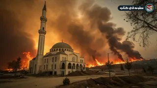 شاهد معجزة تحدث فى امريكا اثناء حراق لوس انجلوس 2025 