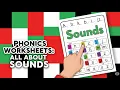 Phonics Worksheets ALL ABOUT SOUNDS Complete Guide to Early Reading Decoding Skills