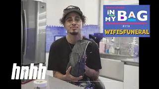 wifisfuneral stays with his mask cbd cigarettes u0026 henny hnhhs in my bag quarantine edition 