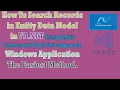 search records from entity data model in vb net Code First Approach
