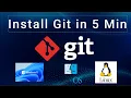How to Download Install Git Windows Mac Linux Step by Step for Beginners