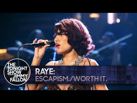 Download MP3 RAYE: Escapism./Worth It. | The Tonight Show Starring Jimmy Fallon