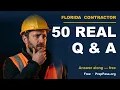 Florida General Contractor Exam Practice Test 50 Real Questions Answers 2026