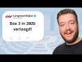Goed nieuws: Box 3 in 2026 niet verhoogd!