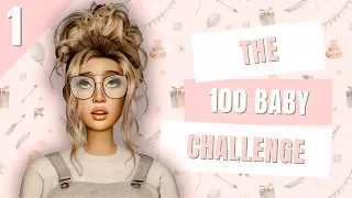 THE 100 BABY CHALLENGE BUT KNOX GREENBURG GIVES ME CRABS 🦀 | Episode 1 | The Sims 4