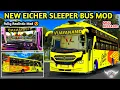 Download Lagu Bussid New BS-6 EICHER Sleeper Bus Mod for Bus Simulator Indonesia | How to Add Bus Mod in Bussid 