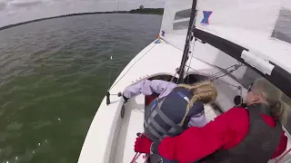 Racing a Wayfarer dinghy 3 up for the first time