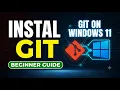 Install Git GitHub Setup on Windows in 4 Minutes Step-by-Step