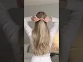 Easy Half Up Hairstyle Inspired By Ariana Grande