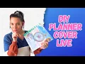 DIY Planner Cover How to Make Your Own Planner Cover Live DIY