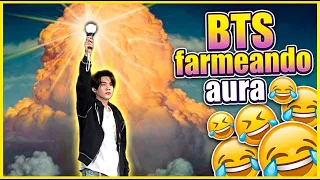 BTS farmeando aura desde sus inicios 😂