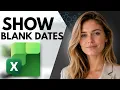 How to Show Blank Instead of 1900 for Empty Dates in Excel Full Guide