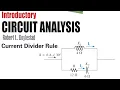 Current Divider Rule in Parallel AC Circuits Solution of Problem 34b Introductory Circuit Analysis