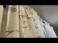 Embroidered Floral Sheer Curtains Blue 63 Inch Rod Pocket Voile Drapes Review
