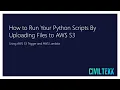 How to Automate Your Python Scripts With AWS Lambda with AWS S3 Trigger and AWS CloudWatch Python
