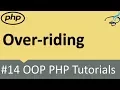 OOP PHP Overriding Methods