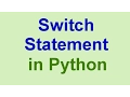 Python Tips Tricks Switch Statement
