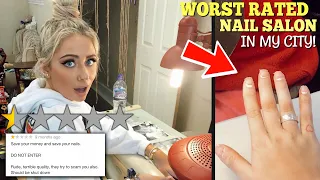 Download I went to the WORST rated NAIL SALON in my city!! MP3