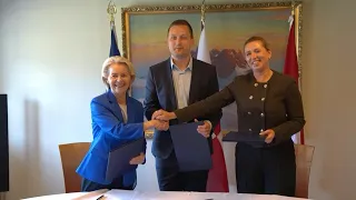 Greenland, EU and Denmark's leaders sign joint partnership agreement | AFP