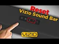 How to Reset a Vizio Sound Bar 2025 Method