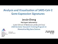 Analysis and Visualization of SARS-CoV-2 Gene Expression Signatures