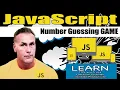 Random Number Interactive Guessing Game with JavaScript and the DOM coding exercise